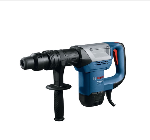 Bosch GSH 500 Professional Breaker – Compact Electric Demolition Hammer, Efficient Concrete Breaker for Light to Medium Duty Construction and Chiseling Tasks
